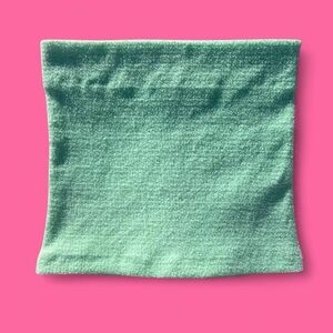 vintage! mint green terry cloth tube top!